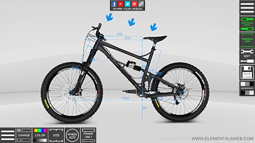 自行车配置器3D游戏2023最新版Bike3DConfigurator截图1