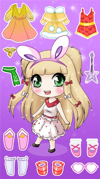 时尚著名少女装扮FashionFamousChibiDressUp图2
