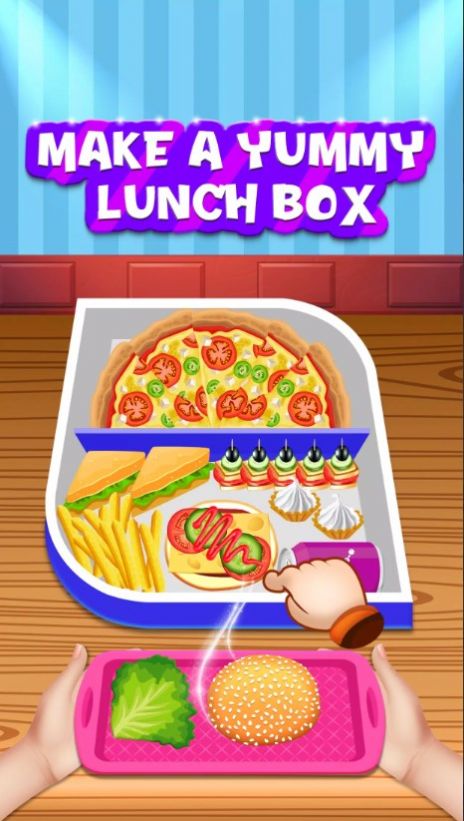 填满饭盒组织者游戏图3