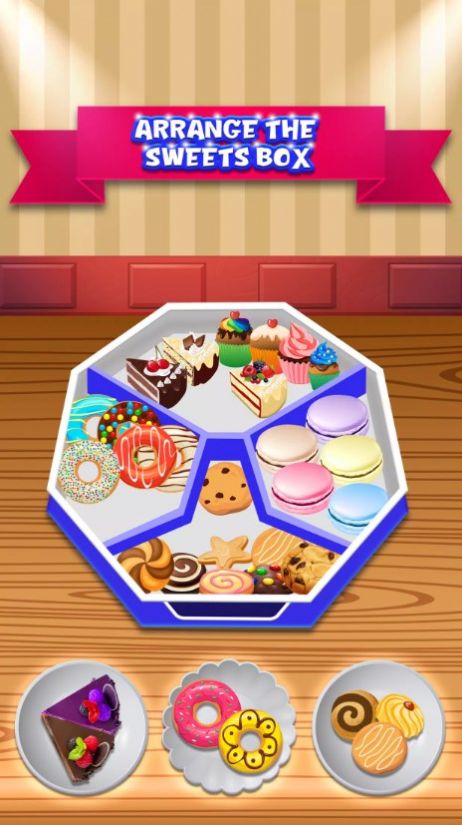 填满饭盒组织者游戏