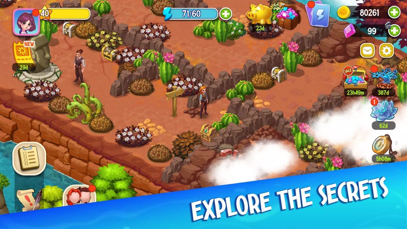 探险岛农场探索游戏(Adventure Isles: Farm, Explore)图2