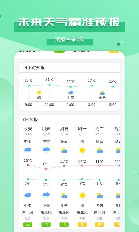 爱天气app截图2