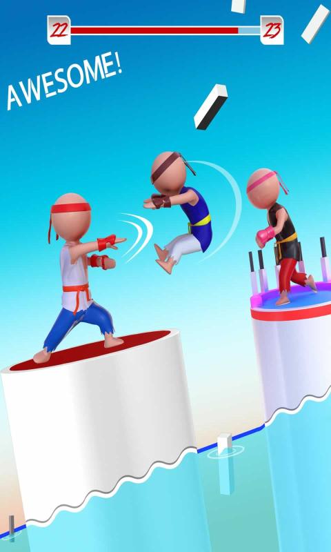 把他们踢下去游戏