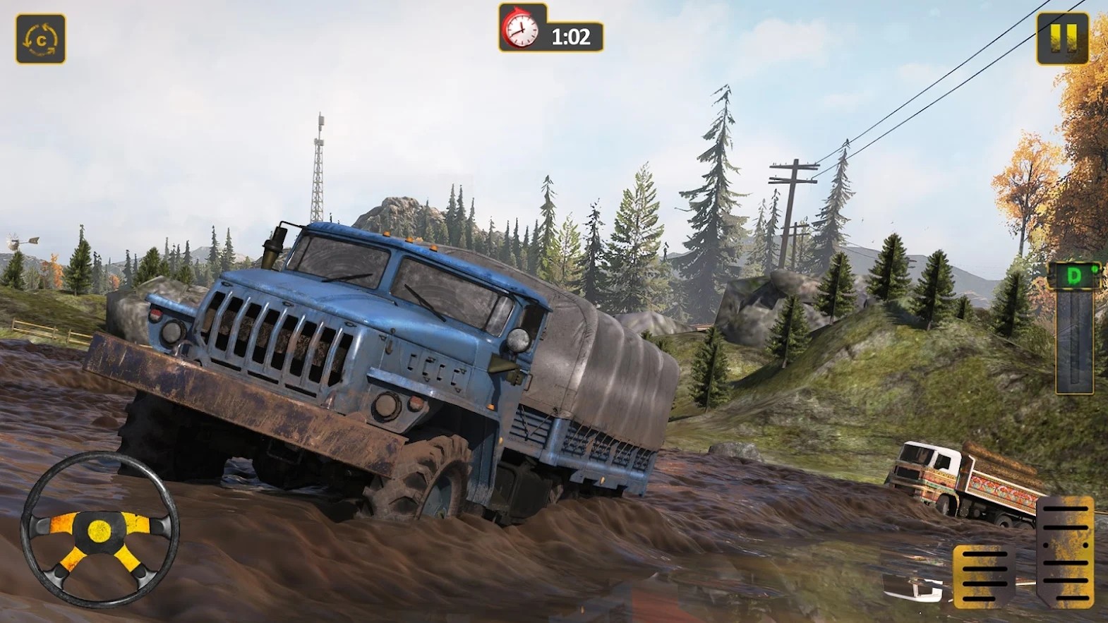 泥浆卡车模拟器亡命之徒游戏图4