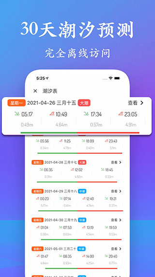 潮汐表手机版图3