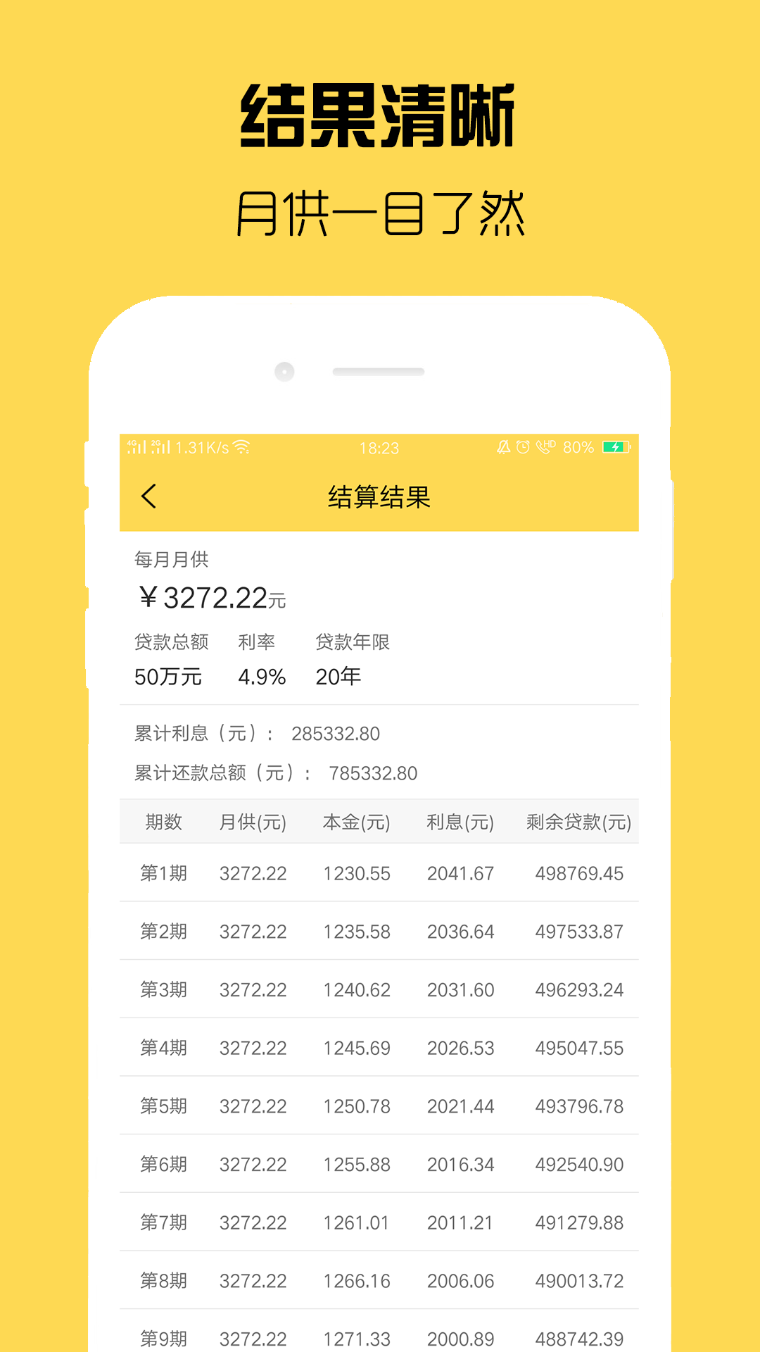 房贷计算器app