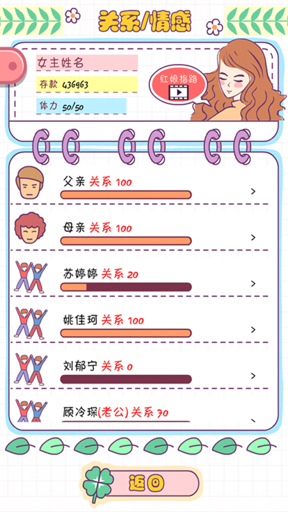恋爱模拟器女生版图2