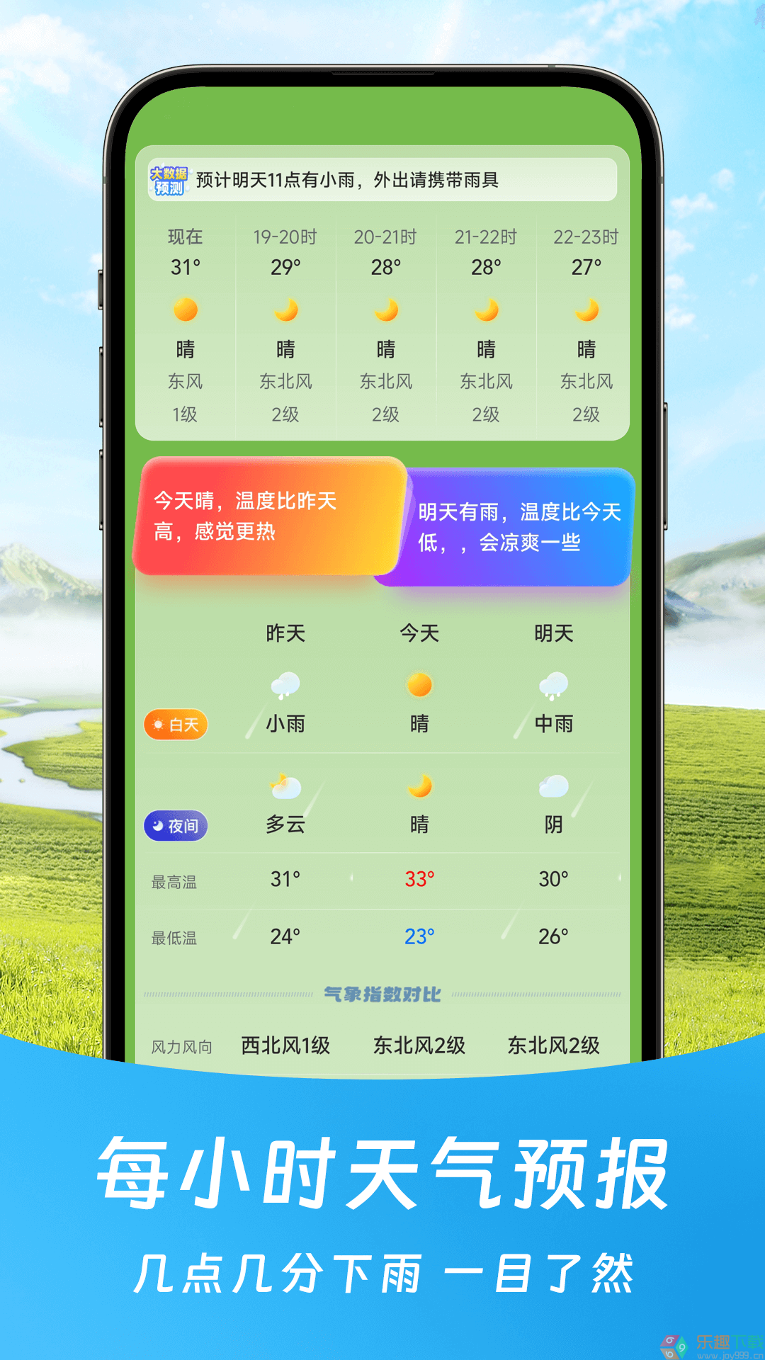 福气天气app