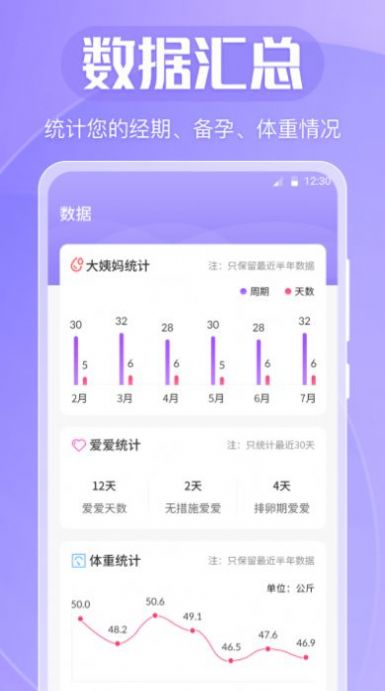 清宁记经期app安卓版图3