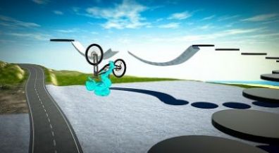 自行车极限骑手3D手机版图1