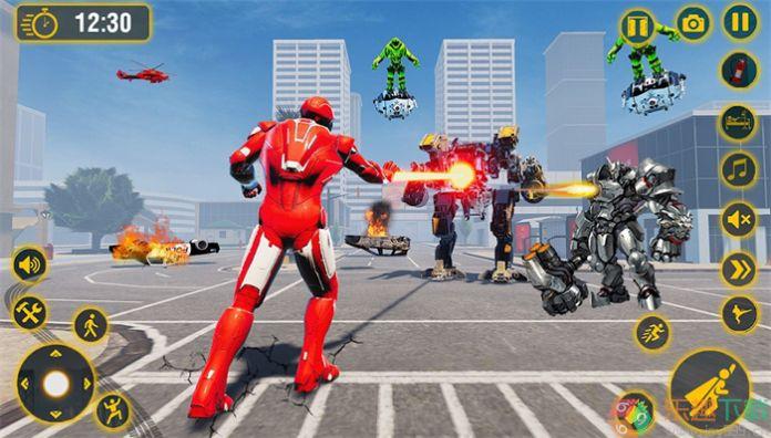 城市钢铁英雄战士ironherosuperheroirongame图2