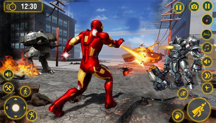 城市钢铁英雄战士ironherosuperheroirongame图3