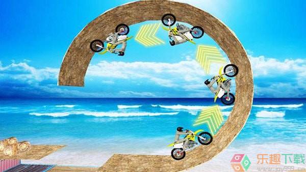 摩托车特技赛跑图3
