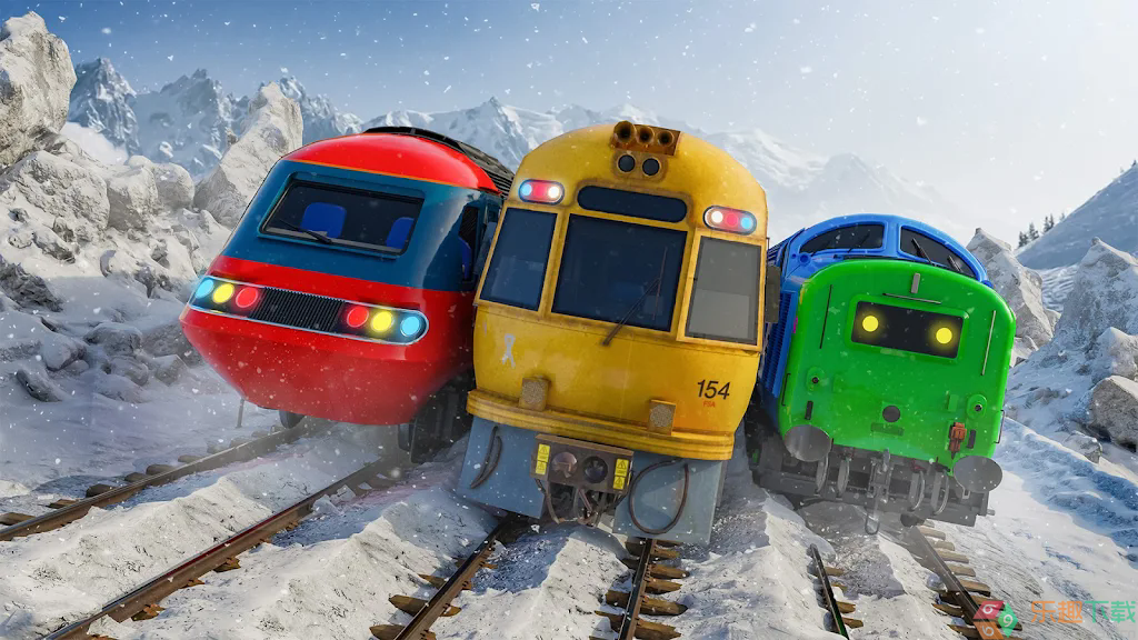 雪地上坡火车驾驶模拟SnowUphillTrainSimulator3D图2