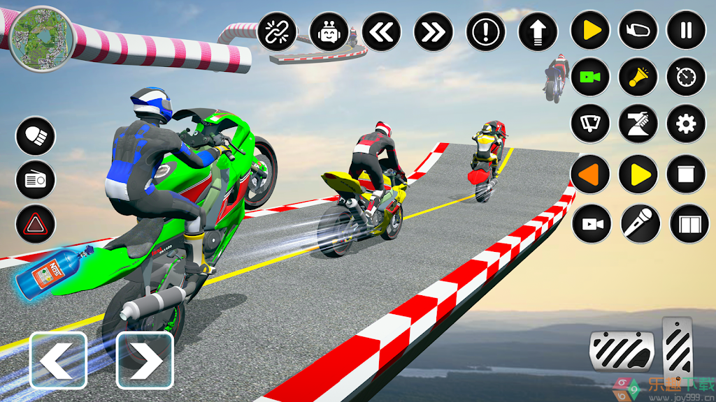 极限自行车行驶特技表演ExtremebikeGame图2