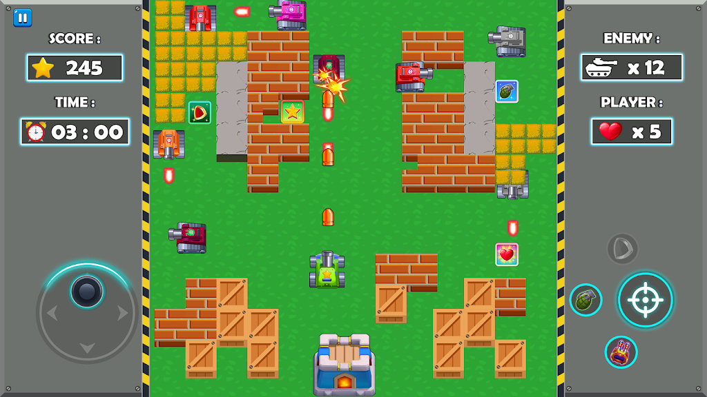 坦克疯狂战斗竞技场图1