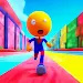 火柴人彩色跑步鞋Stickman color runner