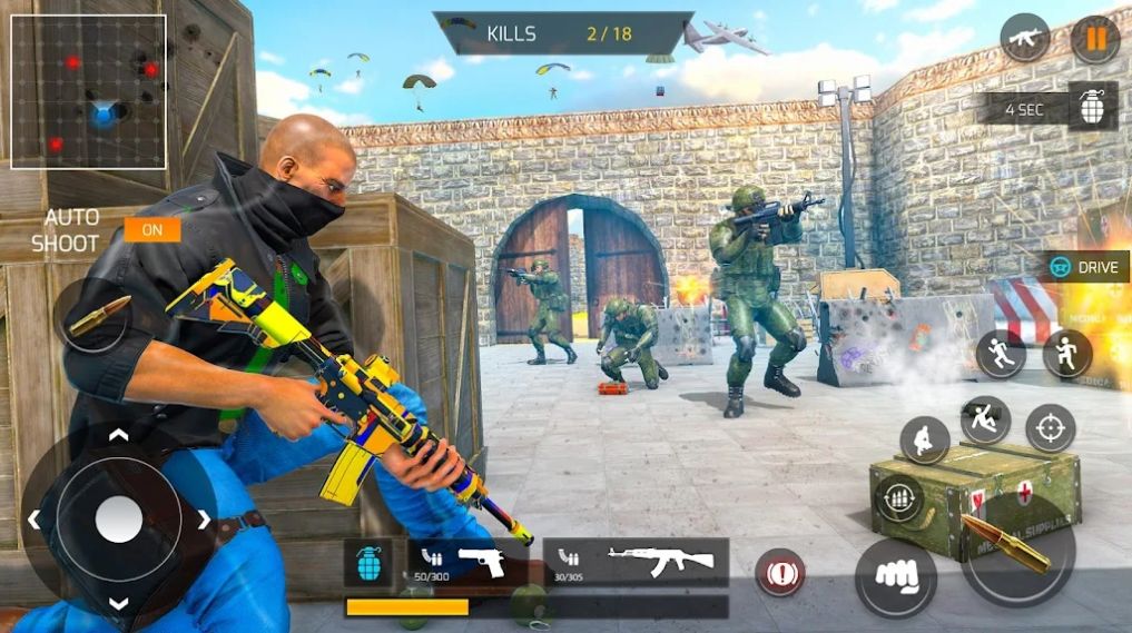 激烈枪战对决TPSGunWarShootingGames3D图2