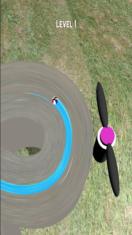 Line Crossing Road - Ball Rolling