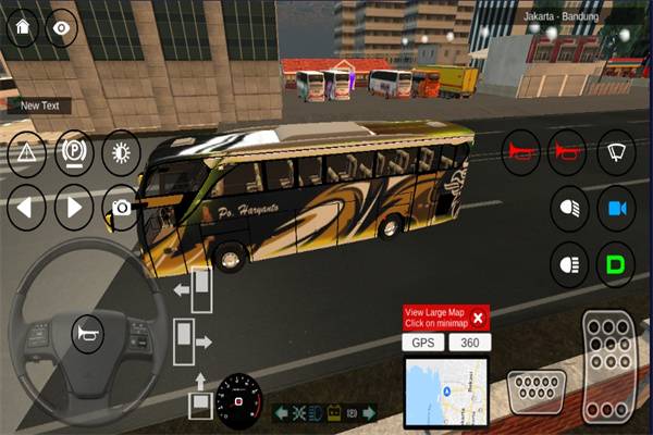 Bus telolet simjulator 3D截图1