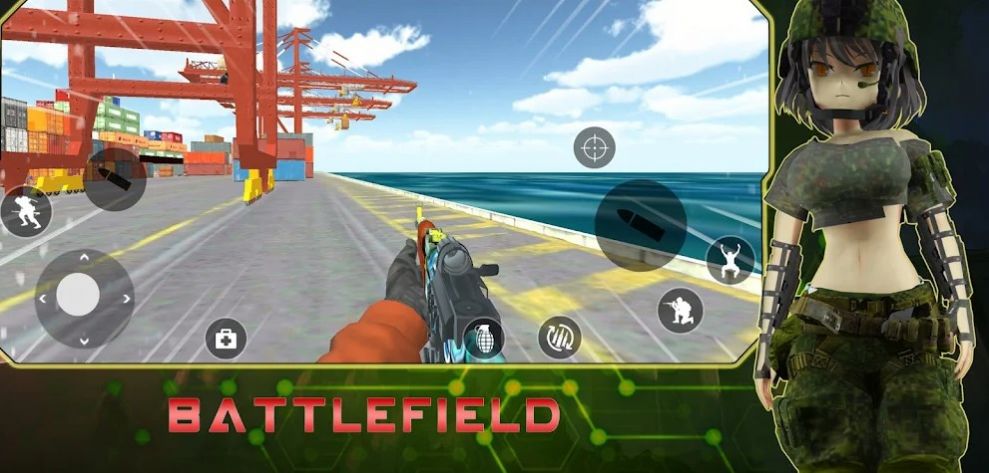 卡通王牌大逃杀游戏