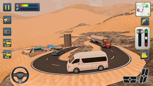 迪拜面包车模拟车DubaiVanSimulatorCarGames图3