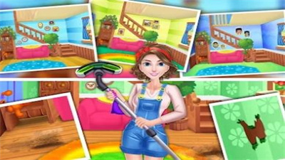 家居清洁女孩HouseCleaning图3