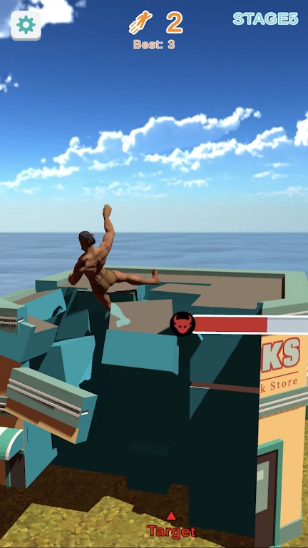 肌肉粉碎跳跃游戏