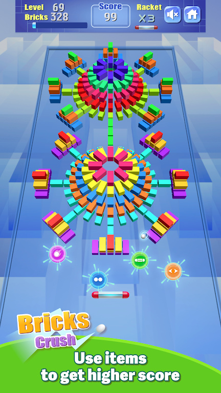 砖块压碎游戏图2