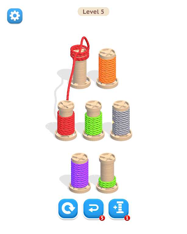 绳索配色游戏(Rope Color Match 3D)