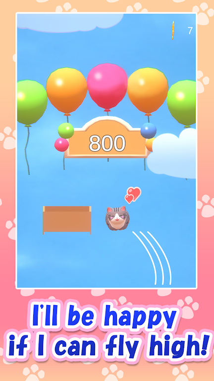 空中的可爱猫游戏图1
