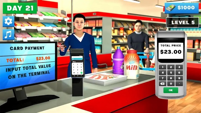 超市3D商店模拟器Supermarket3DStoreSimulator截图2