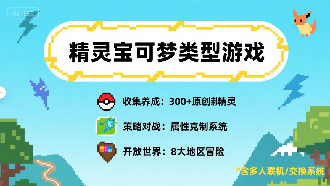 宝可梦游戏系列手游推荐