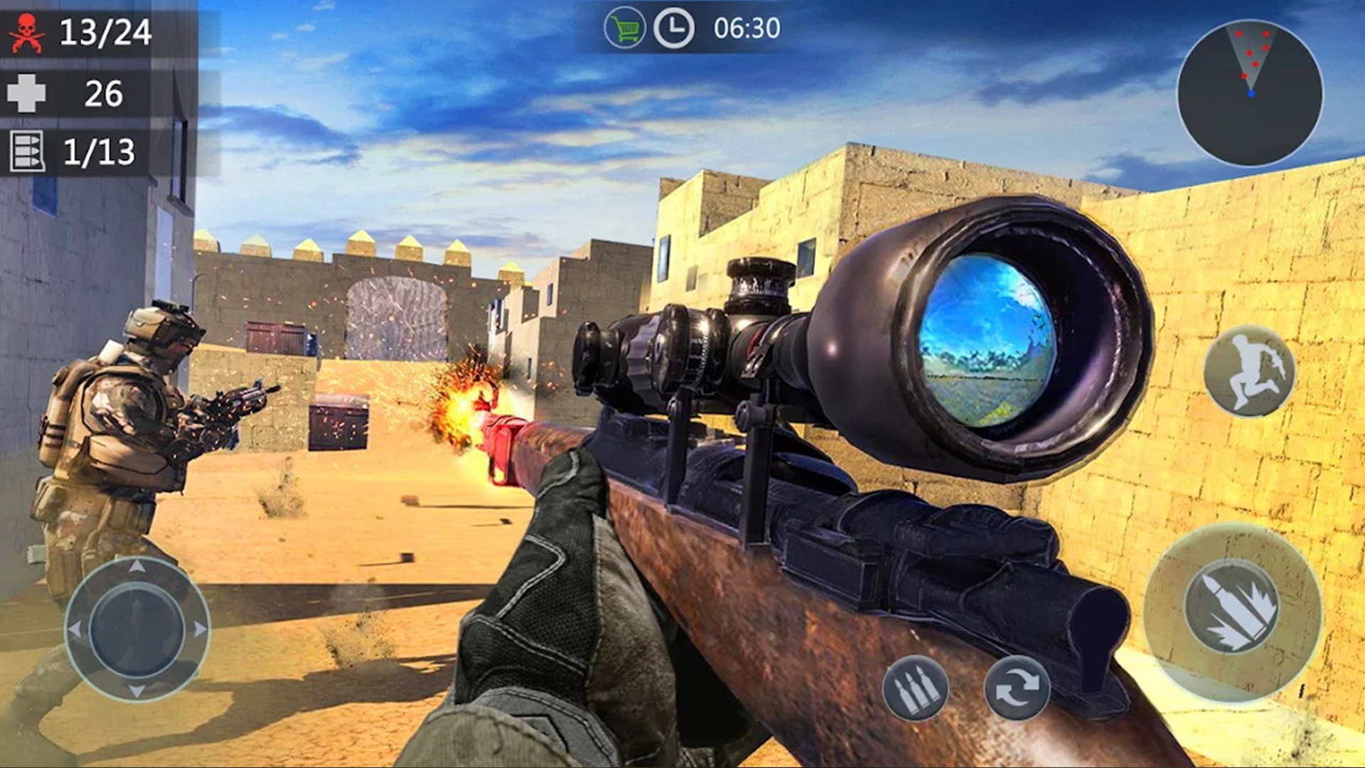 跳伞刺激吃鸡模拟器截图5