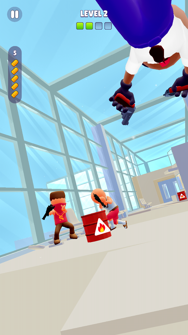 枪声奔跑破解版图1