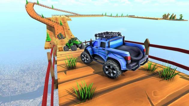 爬山特技汽车MountainClimbStuntCarGames图3
