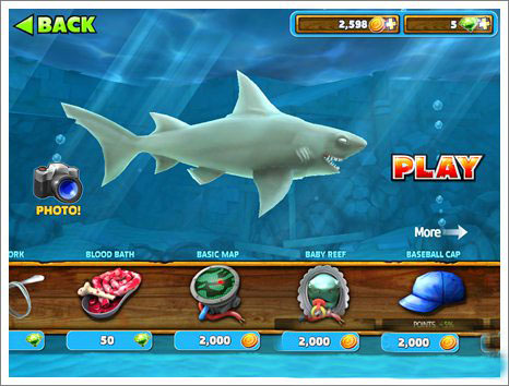 饥饿鲨9999999金币和999999钻石