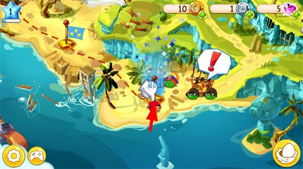 愤怒的小鸟英雄传破解版图2