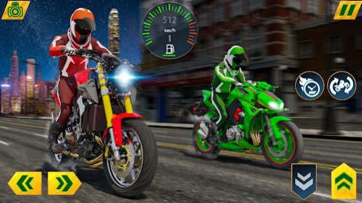 trafficrider:realbikerace截图2