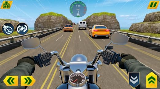 trafficrider:realbikerace截图3