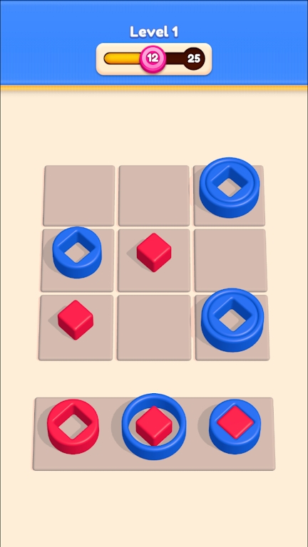 彩色形状3D游戏