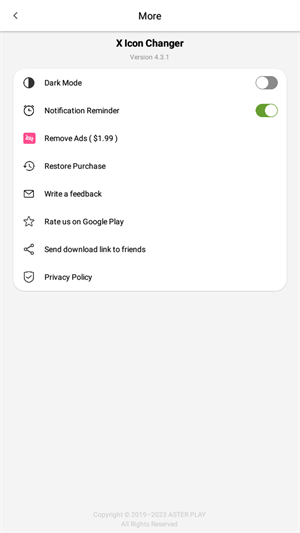 xiconchanger软件图1