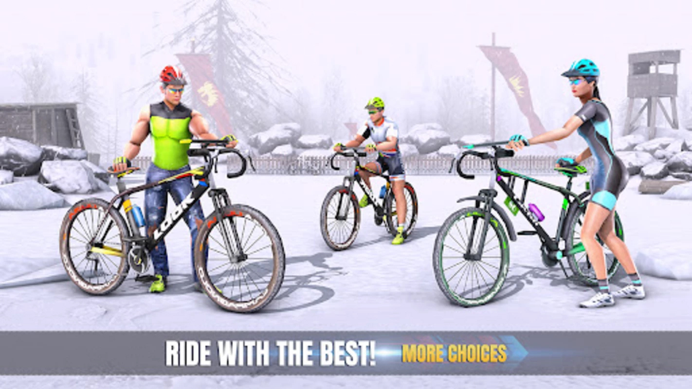 自行车竞速游戏CycleRacingGame图1