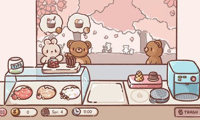 冰淇淋餐车图1