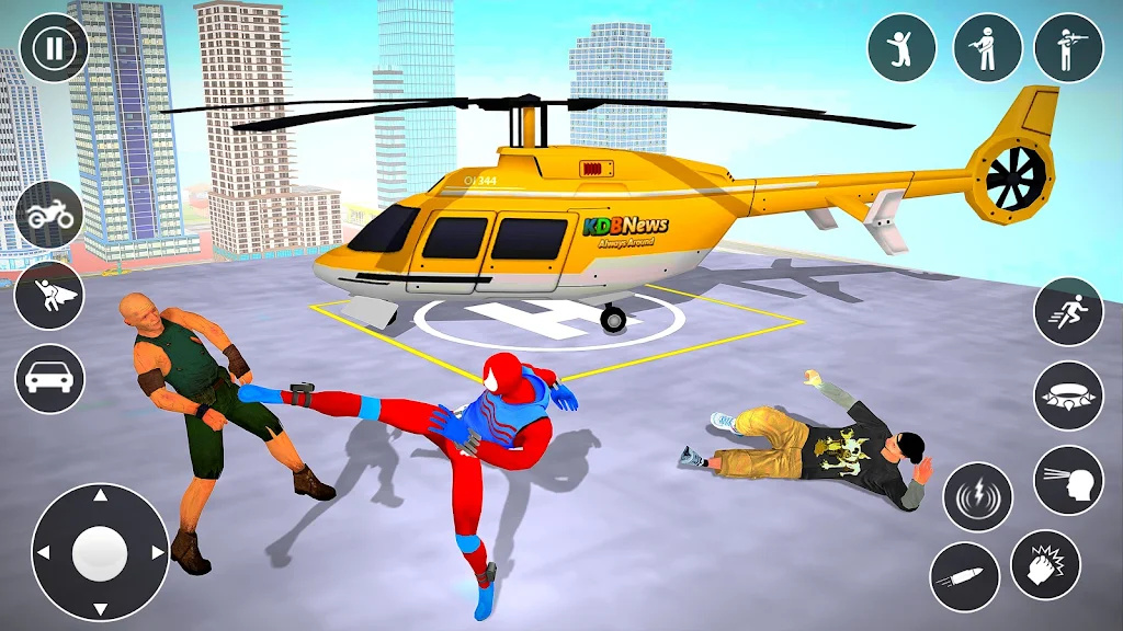 蜘蛛英雄斗绳英雄游戏(spider hero fighting rope hero)图1