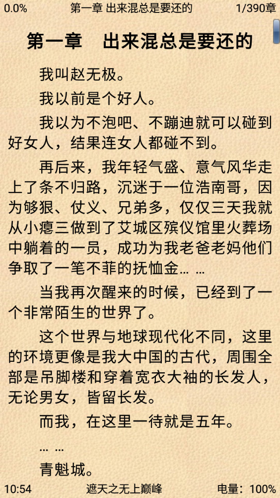 aa小说阅读器图1