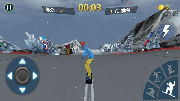真实滑雪模拟器游戏