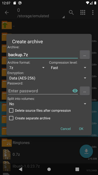 zarchiver pro蓝色版图2