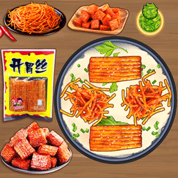 街头美食小店游戏