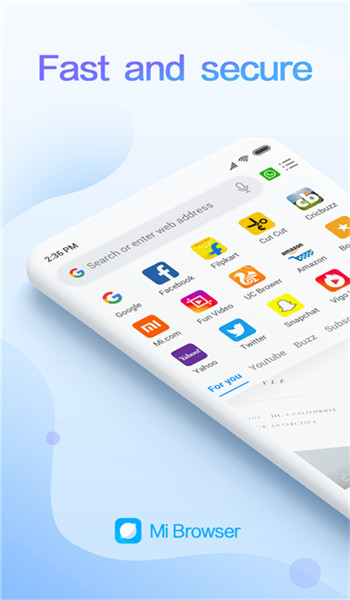 小米浏览器国际版app图1